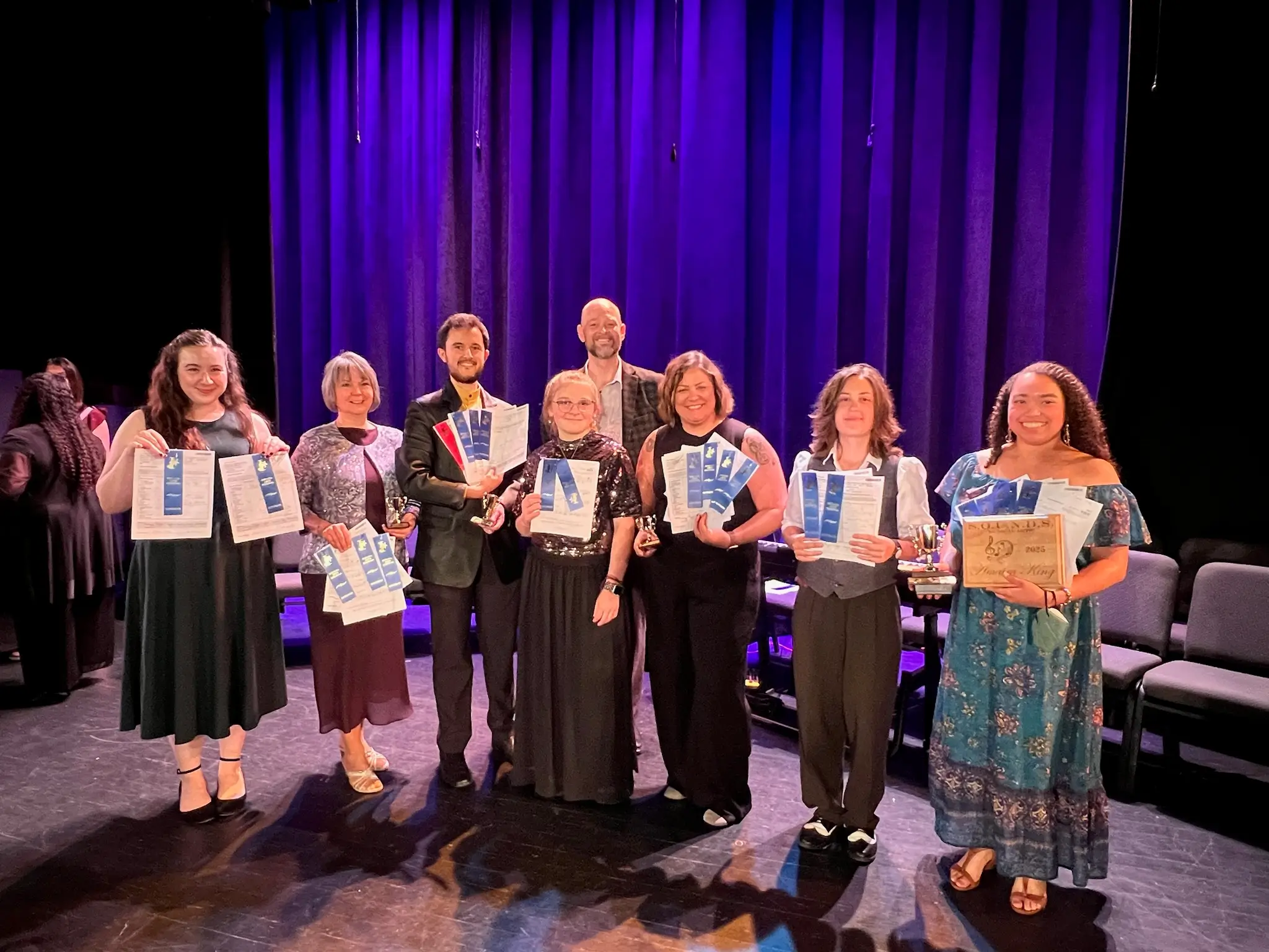 S.O.U.N.D.S. musical arts program's winning Choir with teacher Andrew Lund