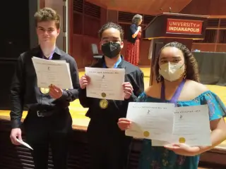 SOUNDS Musical arts students at Indiana Arts Festival Awards