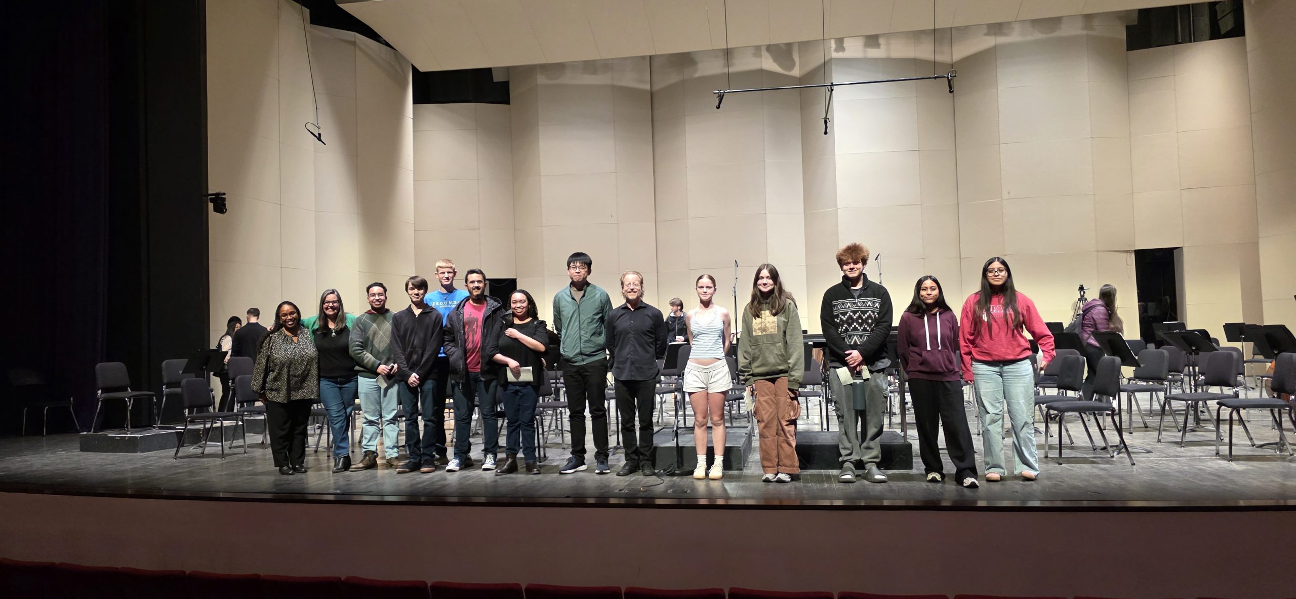SOUNDS student on field trip to see CSO at IU