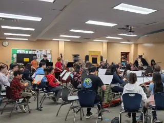 Tango Concert Rehearsal with Bridges
