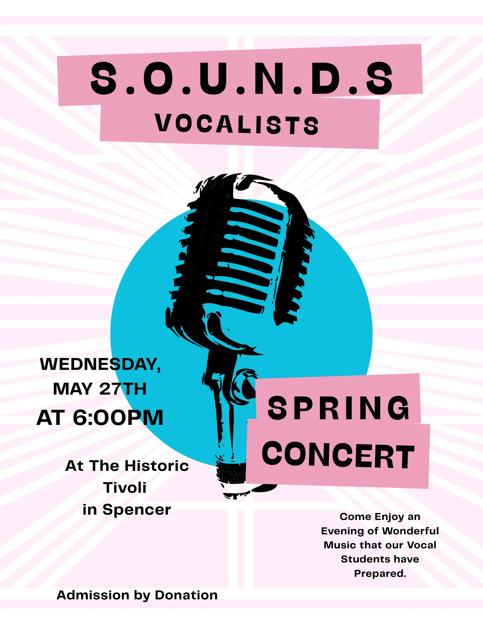 S.O.U.N.D.S. VOCAL spring concert